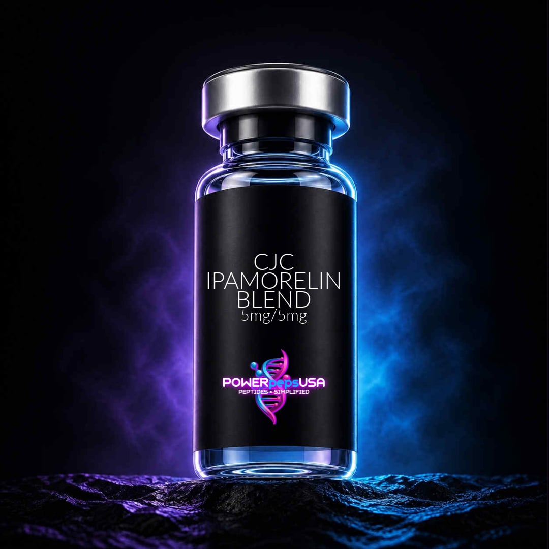 CJC-1295 (no DAC) / Ipamorelin Blend 5mg/5mg research vial